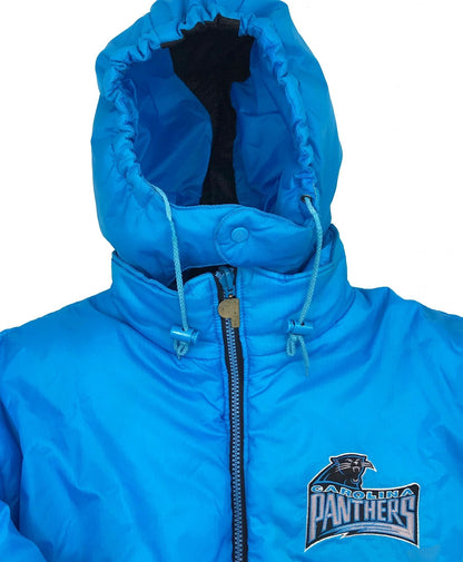 Carolina Panthers Pro Player Puffy Reversible Down Jacket Size XL