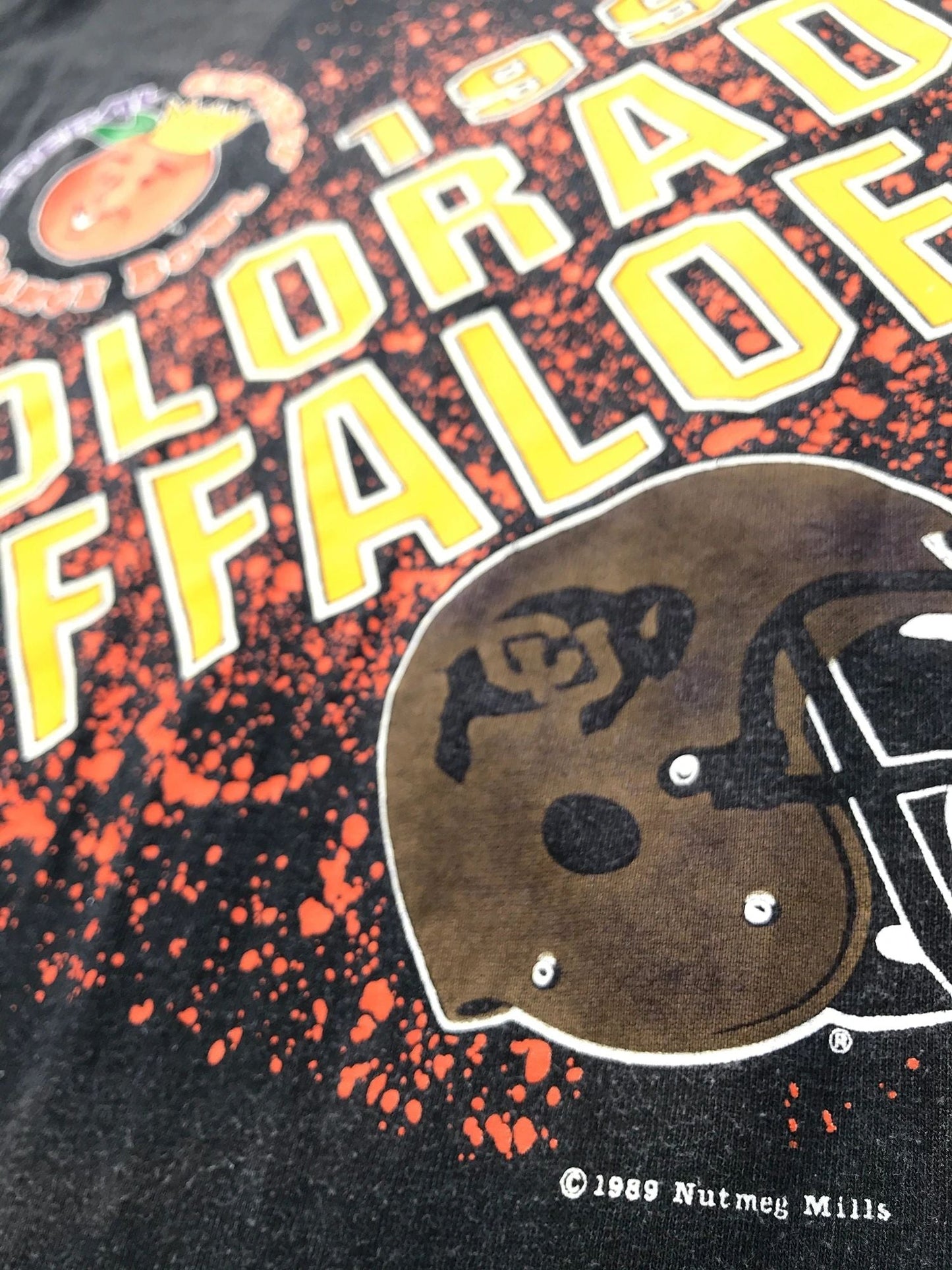 Colorado Buffaloes 1990 Orange Bowl Nutmeg T-Shirt