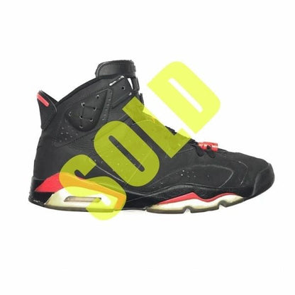 Nike Air Jordan 6 VI Retro 2000 Black Infrared "NIKE AIR"