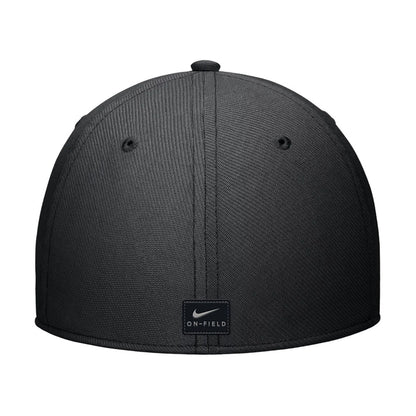 Nike Men's Seminole Logo Rise Swooshflex Military Cap - Black/Camo