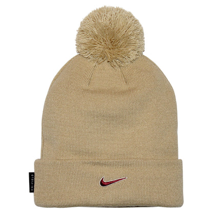 Nike Seminoles Cuff Pom Knit Cap - Gold