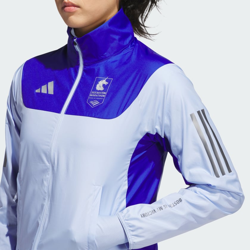 Women's adidas Boston Marathon 2025 Own the Run Celebration Jacket