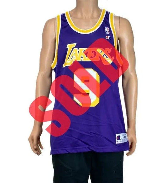 Los Angeles Lakers Nick Van Exel Champion Jersey Sz. 48