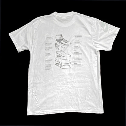 Nike Air Jordan 2 1987 Shoe Graphics Sample T-Shirt