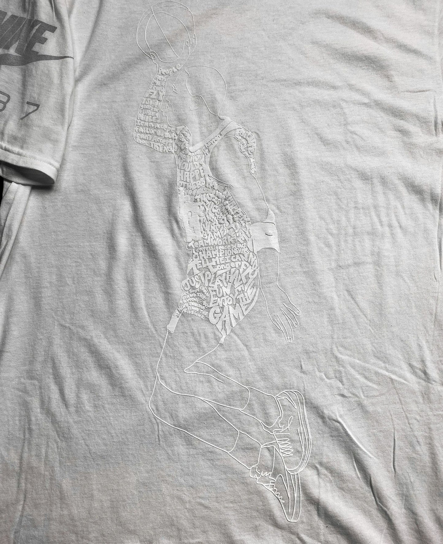 Nike Air Jordan 2 1987 Shoe Graphics Sample T-Shirt