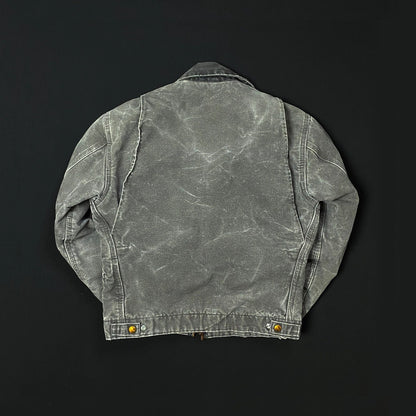 Carhartt Gravel Gray Faded Detroit Work Jacket Size Small