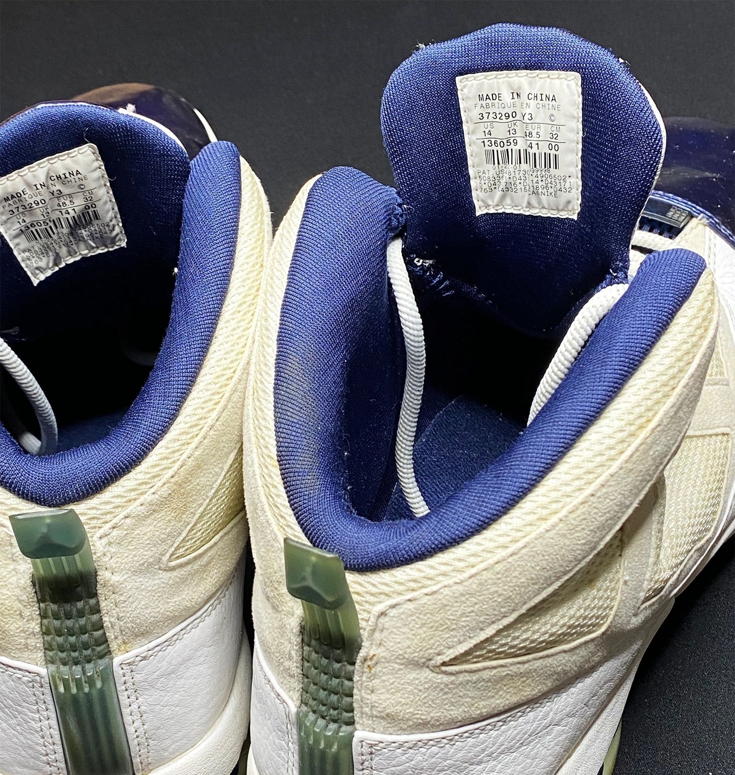 Nike Air Jordan 16 XVI Reggie Miller PE Samples Pacers