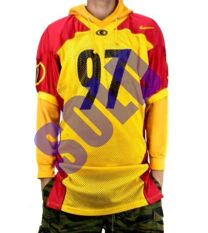 Grambling State Tigers 1997 Nike Authentic Game Jersey; Eddie Robinson's Final Season