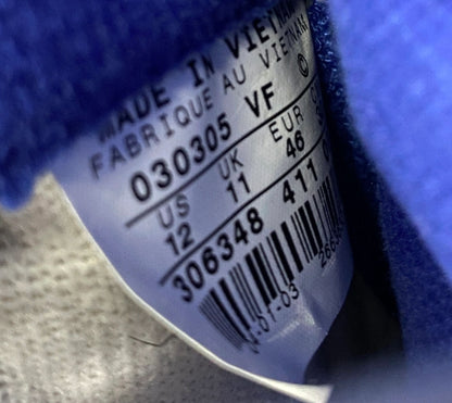 Nike Air Force 1 Blue Canvas Mids 2003 Size 12