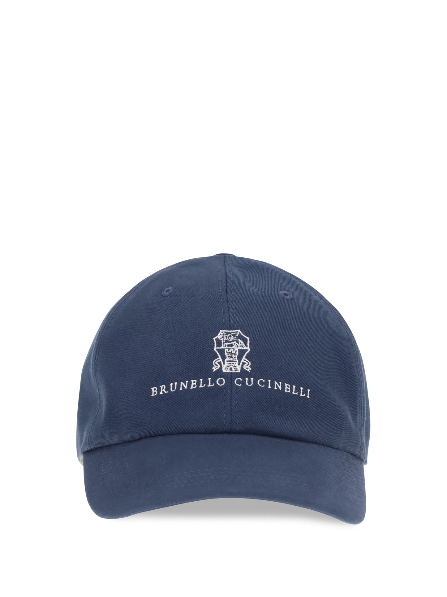 Brunello Cucinelli M252D9850 Baseball Cap — Navy