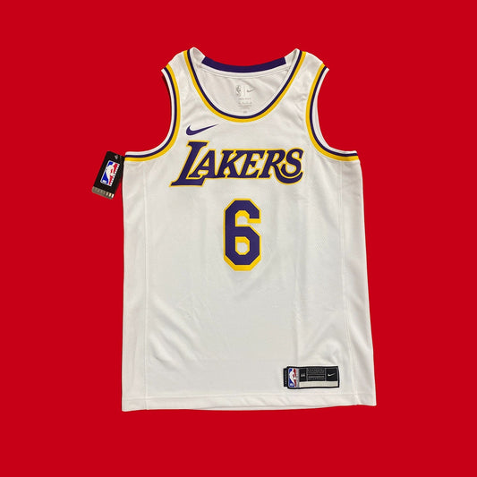 Los Angeles Lakers Lebron James Nike Home Jersey NEW