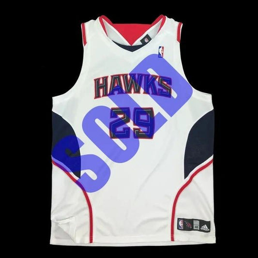 Atlanta Hawks Authentic Reebok Sample Jersey