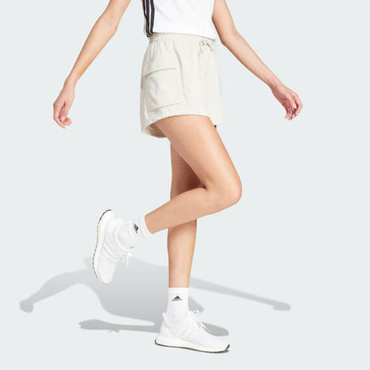 Women's adidas Essentials Small Logo French Terry Cargo Shorts