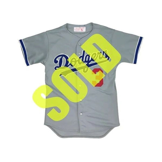 Los Angeles Dodgers Authentic Steve Sax Goodman Sons Jersey