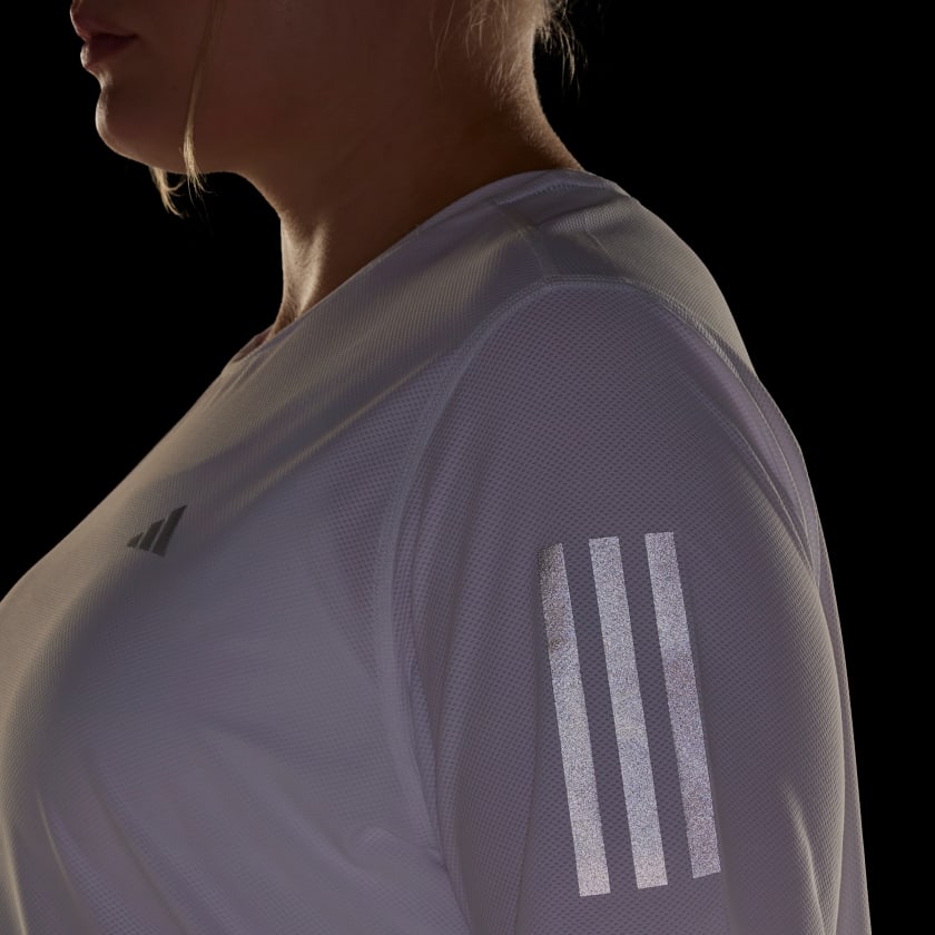 Women's adidas Own The Run Tee (Plus Size)