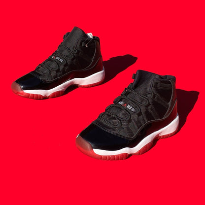 Nike Air Jordan 11 XI BRED Sample Size 3.5Y
