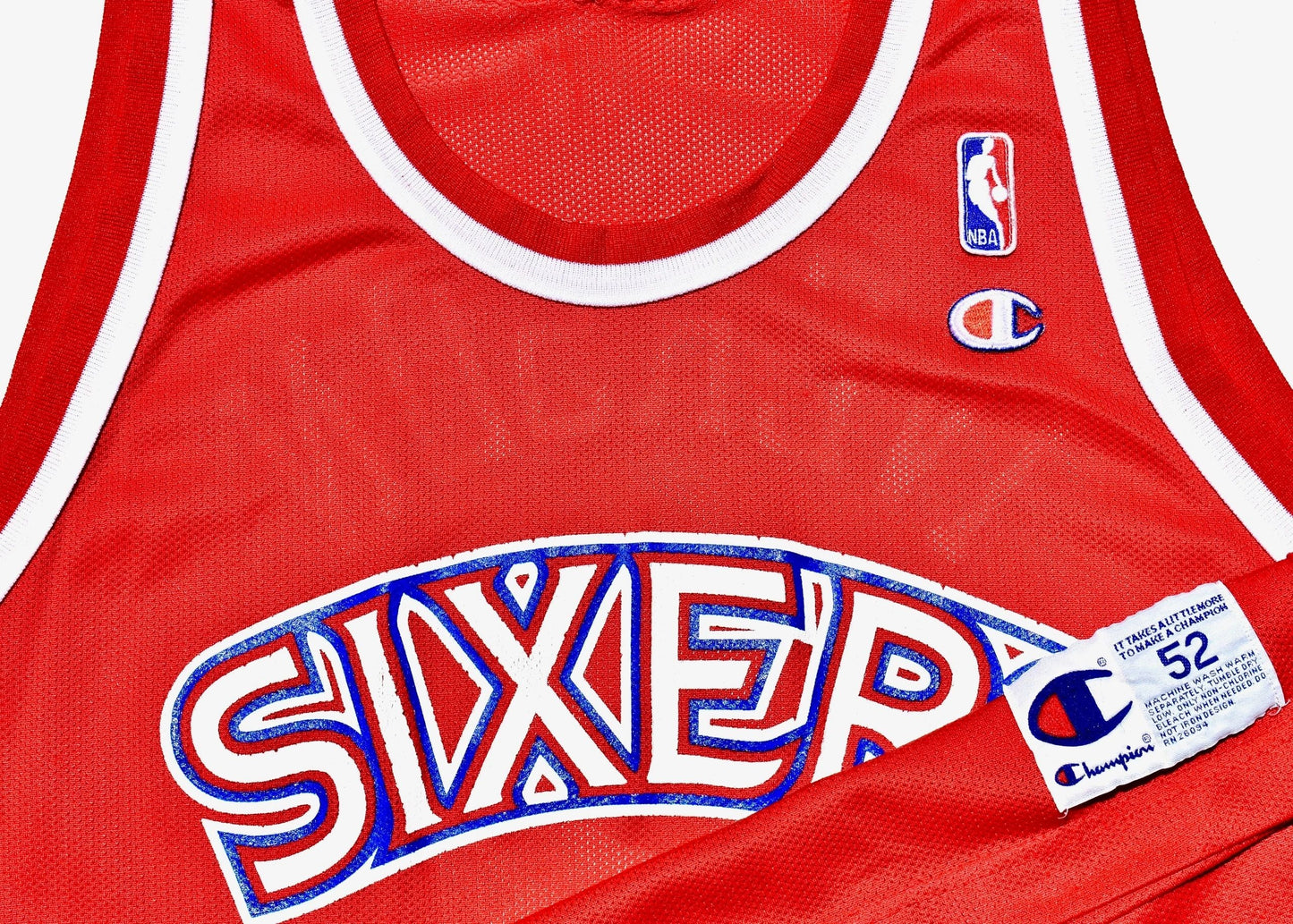 Allen Iverson Rookie Philadelphia 76ers Champion Jersey