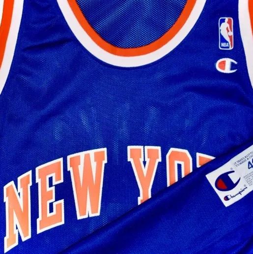 New York Knicks John Starks Champion Jersey