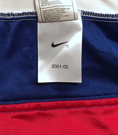 Detroit Pistons 2001-02 Nike Authentic Pro-Cut Jerry Stackhouse Game Jersey