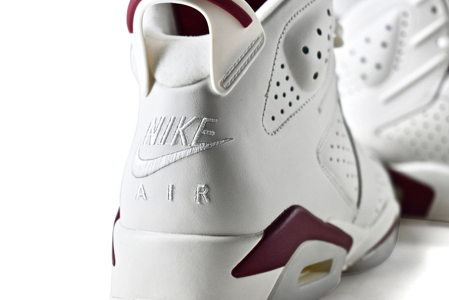 Nike Air Jordan 6 VI Off White/Maroon NEW Size 12