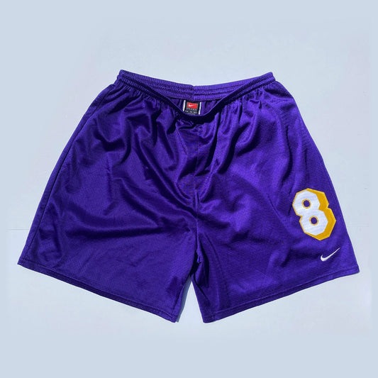 Kobe Bryant Nike Y2K Mesh Team Practice Shorts "8"