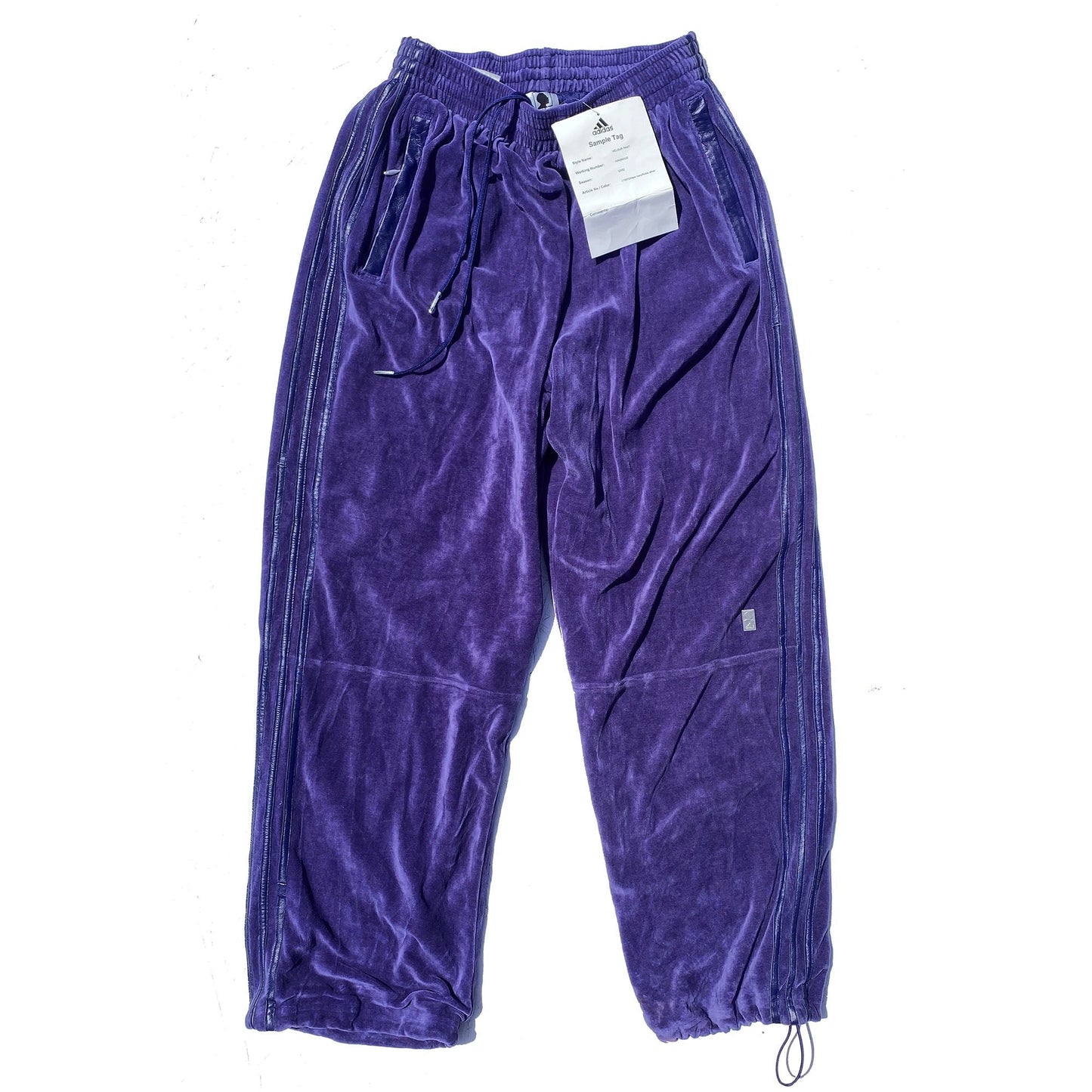 Kobe Bryant Adidas OG Sample Velour / Leather Leisure Pants