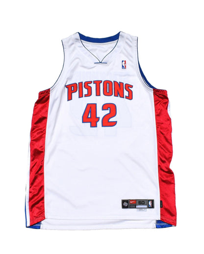 Detroit Pistons 2001-02 Nike Authentic Pro-Cut Jerry Stackhouse Game Jersey