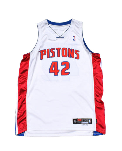 Detroit Pistons 2001-02 Nike Authentic Pro-Cut Jerry Stackhouse Game Jersey