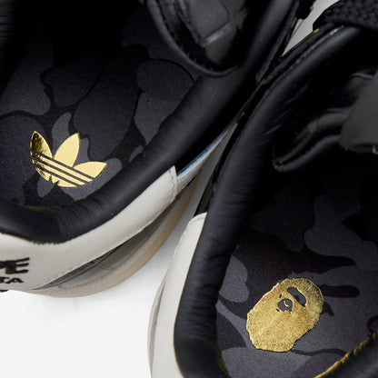 BAPE x Campus 00s Core Black | Off White | Gold Metallic