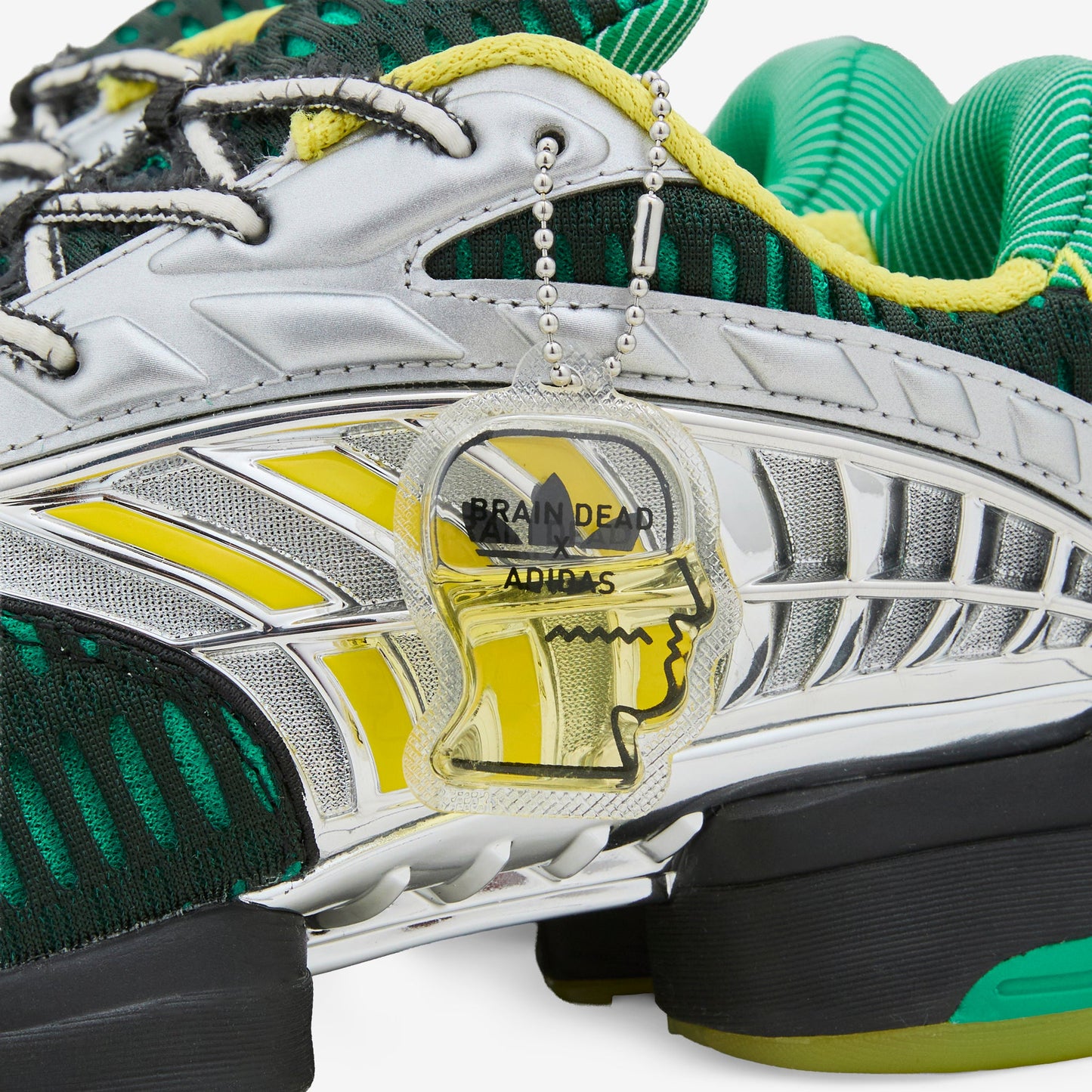 Brain Dead x Climacool 2 Core Black | Impact Yellow | Silver Metallic