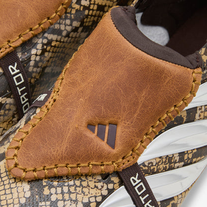 Wales Bonner x Predator Elite Fold-Over Tongue Firm Ground Football Boots Brown | Silver Metallic | Bronze Strata