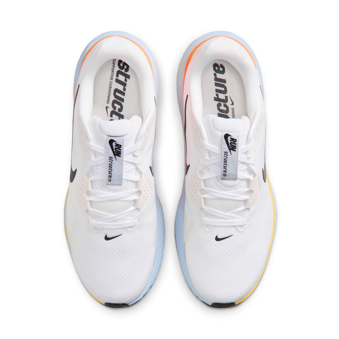 Nike Structure 26 Men's - White/Hydrogen Blue/Total Orange/Black