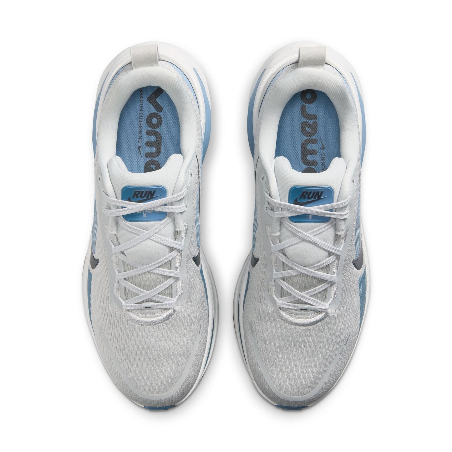 Nike Vomero 18 Men's Running Shoes - Grey Fog/Dark Obsidian