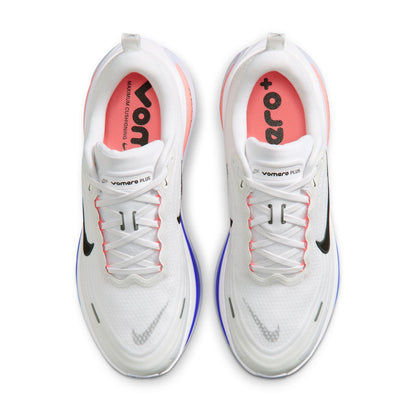 Nike Vomero Plus Men's Running Shoes - White/Atomic Pink/Racer Blue