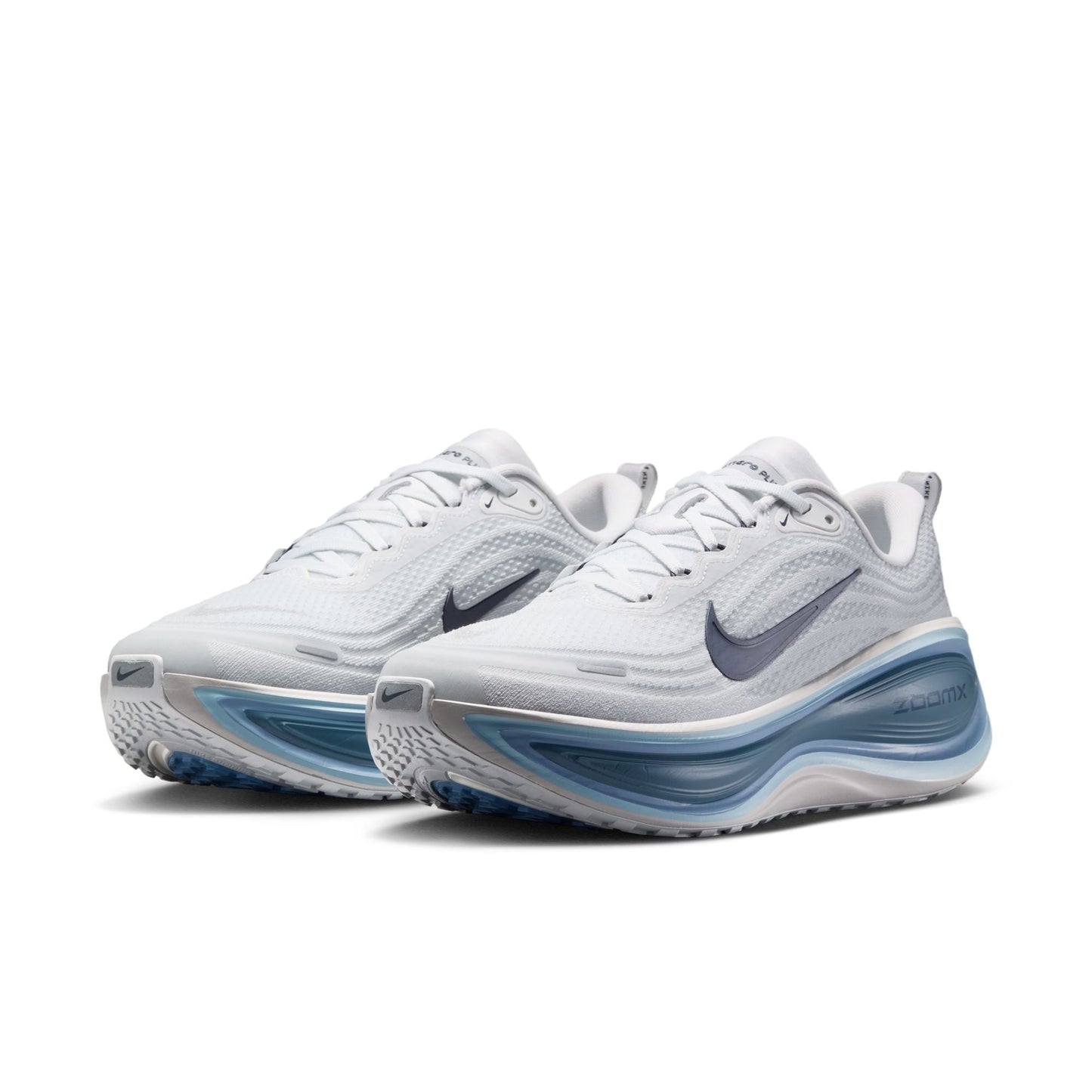 Nike Vomero Plus Men's Running Shoes - Off-White/Grey Fog/Thunderstorm/Obsidian