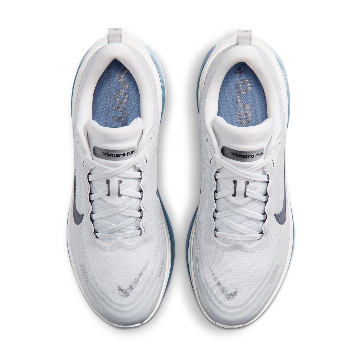 Nike Vomero Plus Men's Running Shoes - Off-White/Grey Fog/Thunderstorm/Obsidian