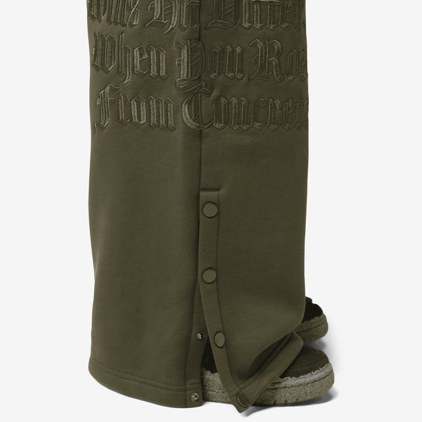 Teyana Taylor x Fleece Pants Rough Green