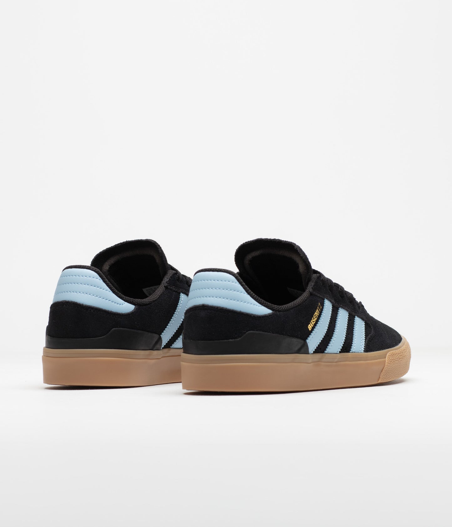 Adidas Busenitz Vulc II Shoes - Core Black / Clear Sky / Gum4
