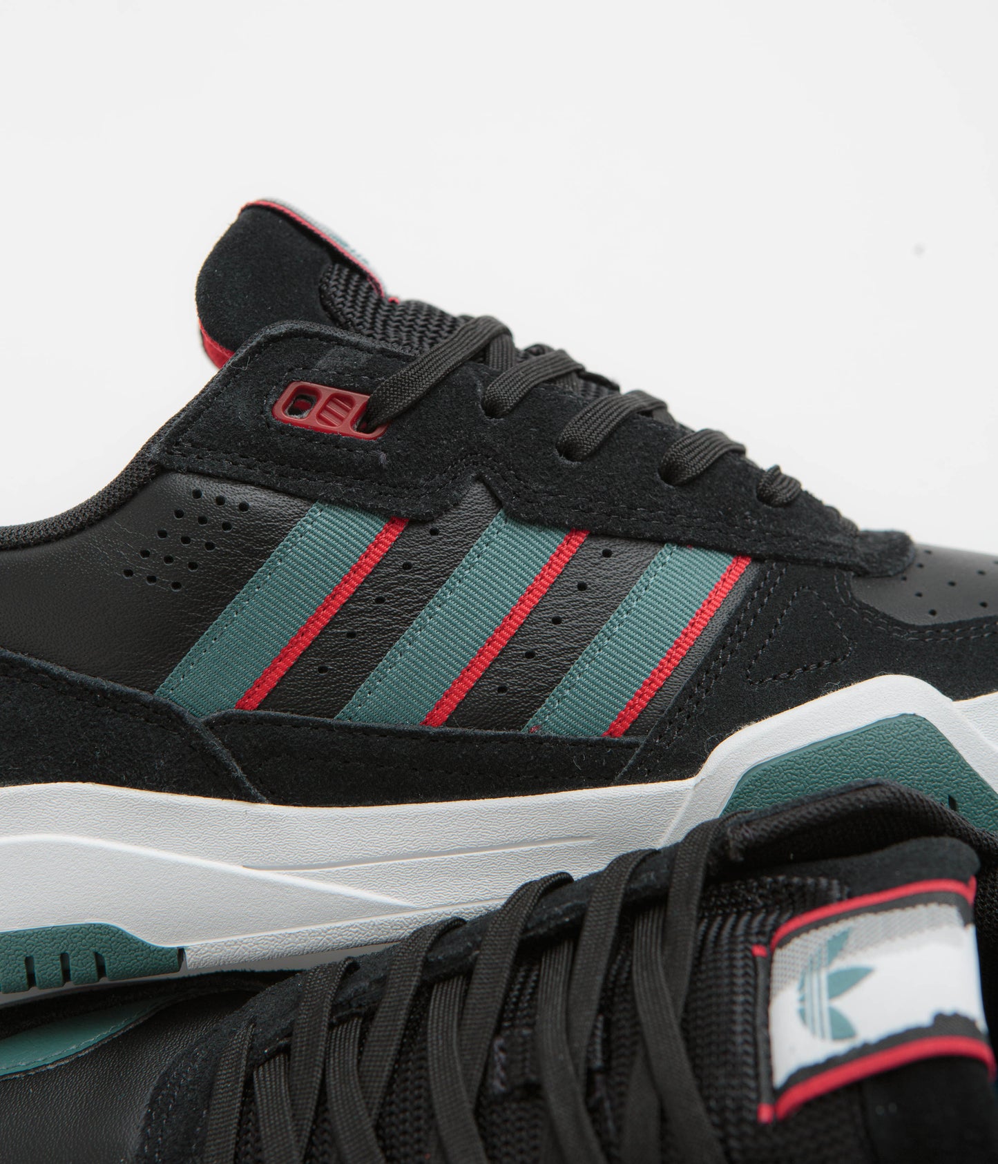 Adidas Tekkira Cup Shoes - Core Black / Preloved Teal / Better Scarlet