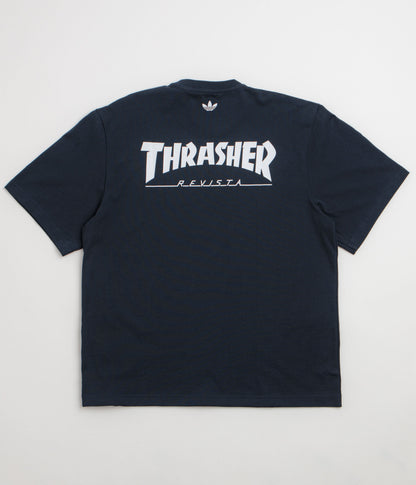 Adidas x Thrasher x AFA Argentina T-Shirt - Night Navy