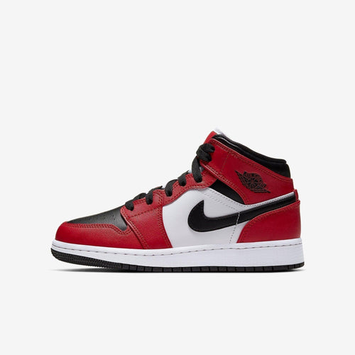 Air Jordan 1 Mid 'Chicago Black Toe' (2020) (GS)