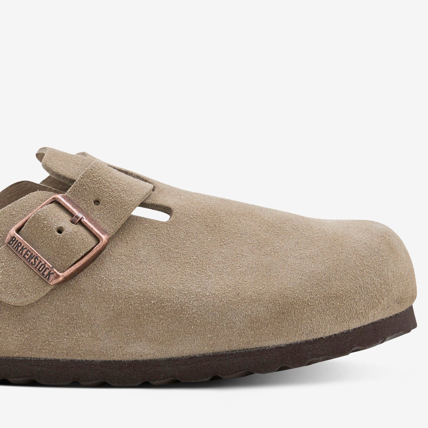 Boston SFB Taupe Suede Narrow