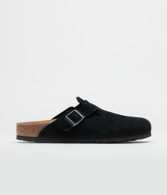 Birkenstock Boston Narrow Clogs - Black