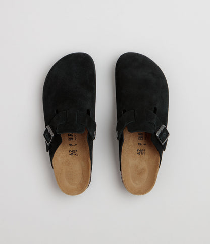 Birkenstock Boston Narrow Clogs - Black