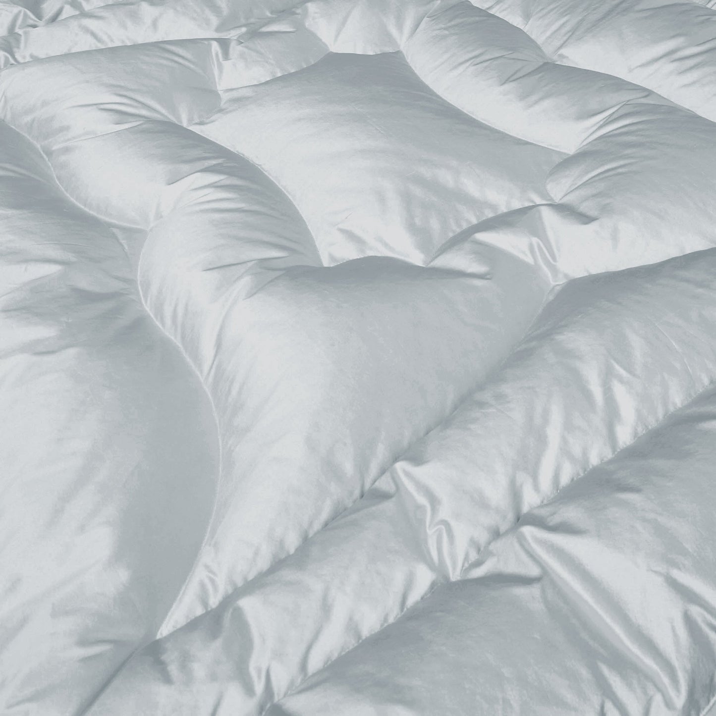 Blue Silk Eiderdown