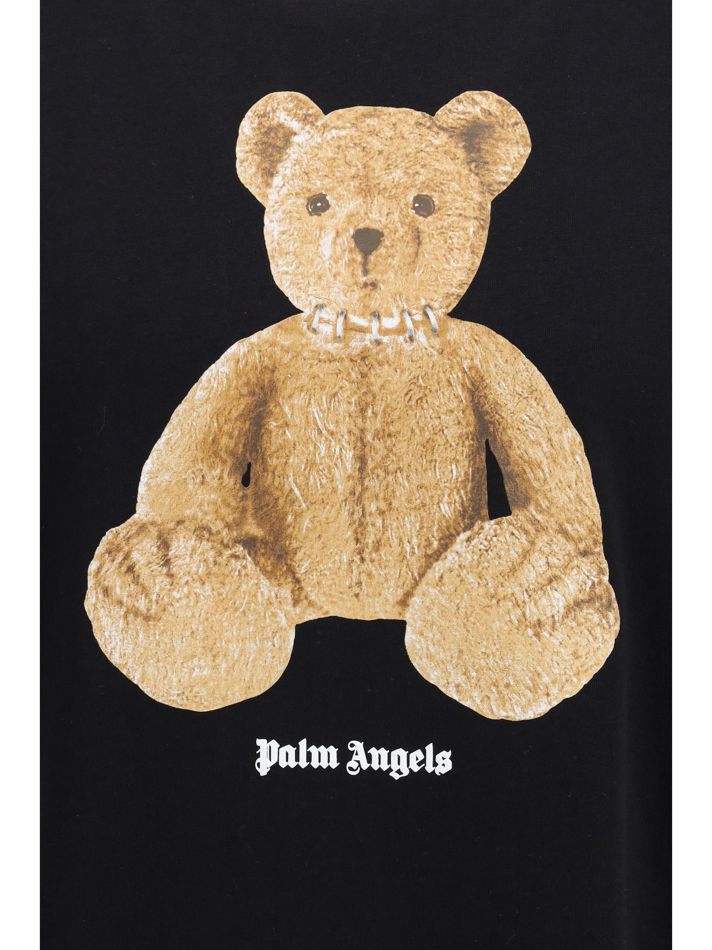 Palm Angels Bear Print T-Shirt — Black