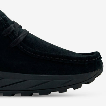 Walla Eden Lo Black | Black Suede
