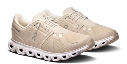 On Running Cloud 6 Pearl White