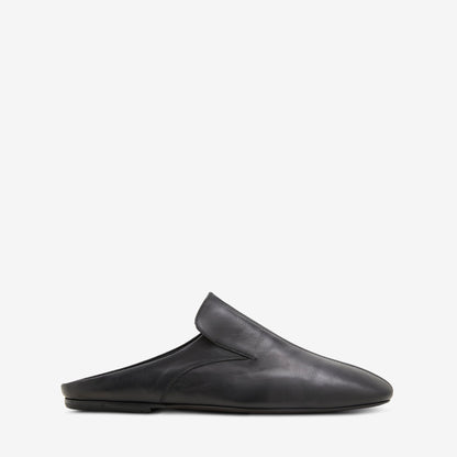 Leather Mule Black