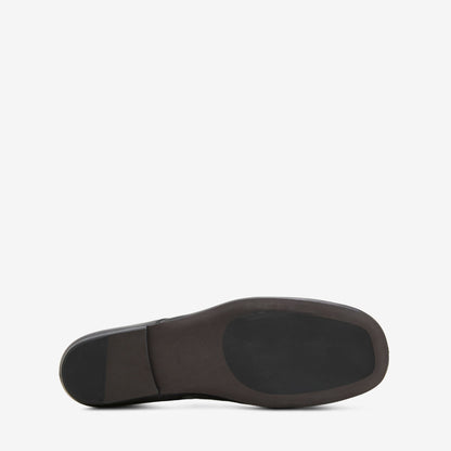Leather Mule Black